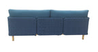KOLBE LOUNGE SET 3-DELIG NAVY BLUE