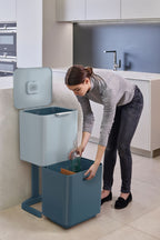 JOSEPH JOSEPH TOTEM MAX PRULLENBAK 60 LITER EDITIONS SKY