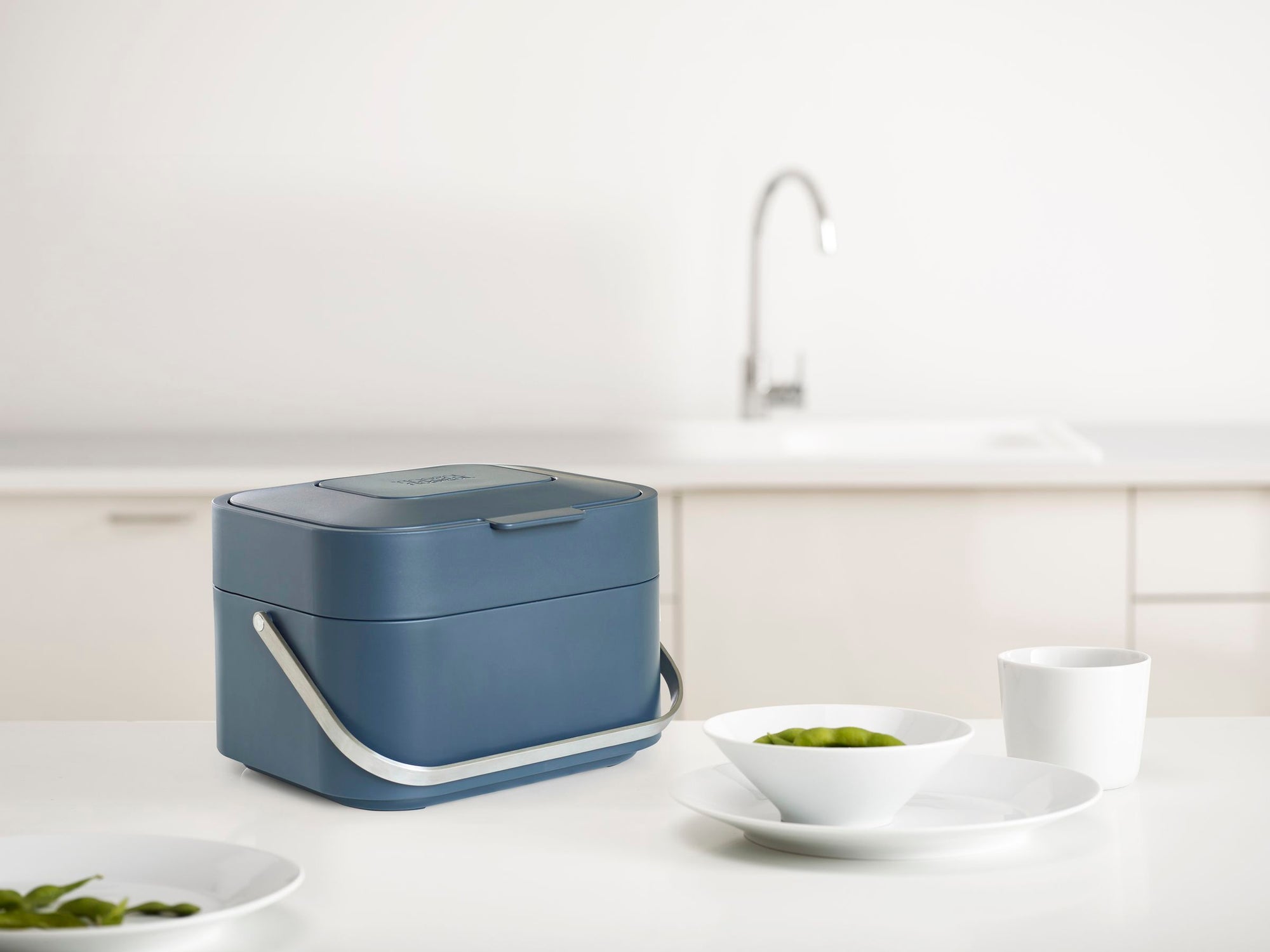JOSEPH JOSEPH STACK COMPOSTEMMER 4 LITER SKY - Tuincentrum Lopik