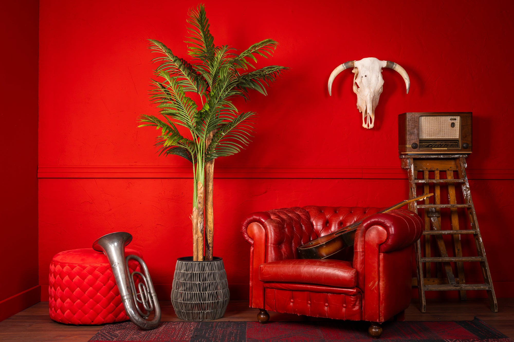 NEVERLEAFS KUNSTPLANT KENTIA PALM 190 CM TROPISCH