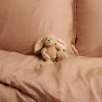 COCO & CICI KIDS TENCEL TWILL DEKBEDOVERTREK PEACH 120 X 150 CM ZONDER KUSSENSLOOP