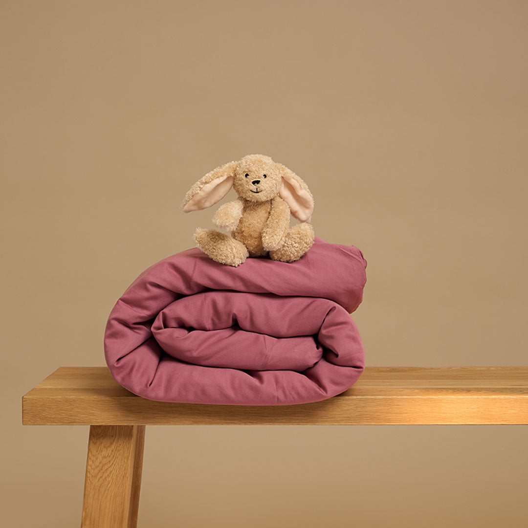 COCO & CICI KIDS TENCEL TWILL DEKBEDOVERTREK DUSTY ROSE