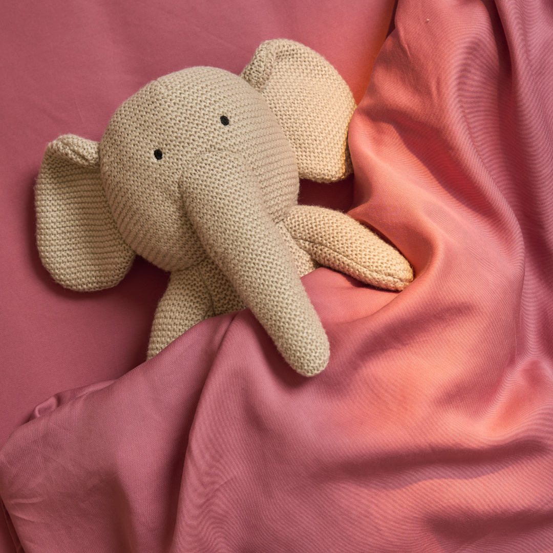 COCO & CICI KIDS TENCEL TWILL DEKBEDOVERTREK DUSTY ROSE