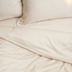 COCO & CICI TENCEL TWILL DEKBEDOVERTREK BEIGE 240X220CM
