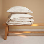 COCO & CICI TENCEL TWILL DEKBEDOVERTREK BEIGE 240X220CM