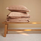 COCO & CICI TENCEL TWILL DEKBEDOVERTREK PEACH 260 X 220 CM