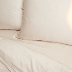 COCO & CICI TENCEL TWILL KUSSENSLOOP BEIGE 60 X 70 CM
