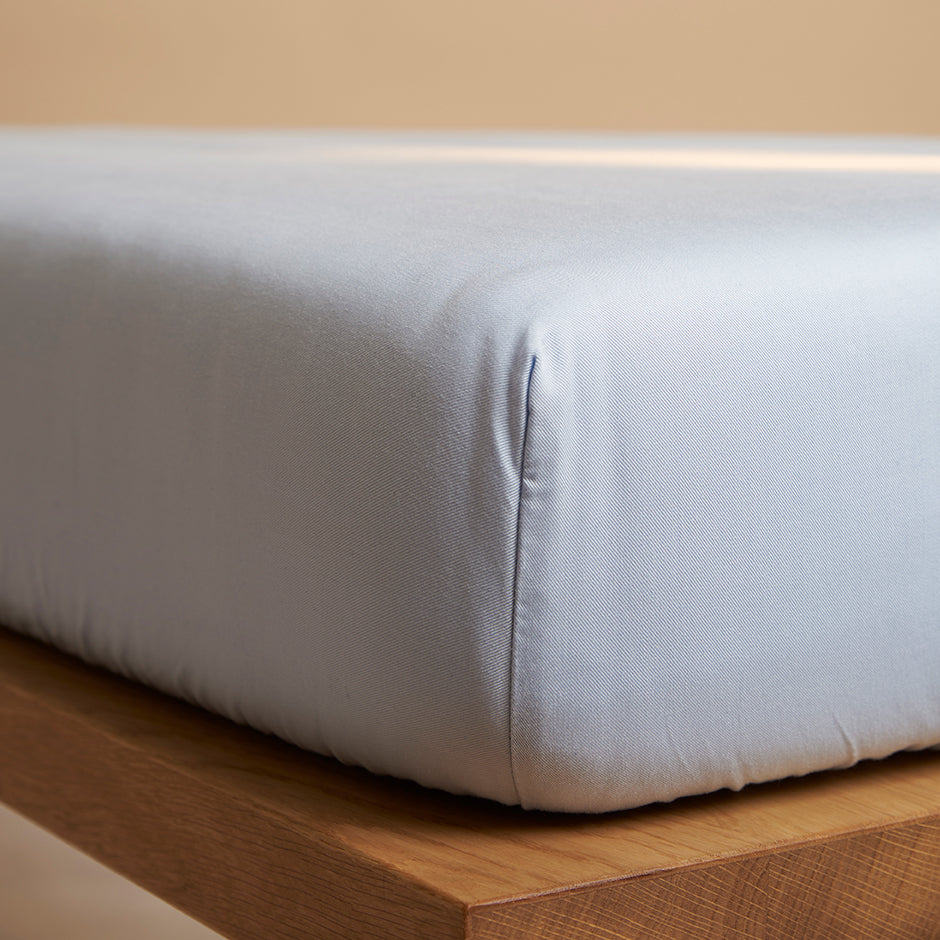 COCO & CICI TENCEL TWILL HOESLAKEN LICHTBLAUW 180 × 210 × 30 CM