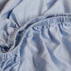 COCO & CICI TENCEL TWILL HOESLAKEN LICHT BLAUW 200X210X30