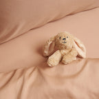 Coco & Cici - Tencel Twill Hoeslaken 60 x 120 cm - 1 Persoons Beddengoed - Kinderbeddengoed - Lyocell - Hypoallergeen & Extra Zacht - Peach - Tuincentrum Lopik