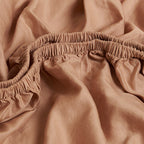 Coco & Cici - Tencel Twill Hoeslaken 60 x 120 cm - 1 Persoons Beddengoed - Kinderbeddengoed - Lyocell - Hypoallergeen & Extra Zacht - Peach - Tuincentrum Lopik