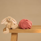 COCO & CICI KIDS TENCEL TWILL HOESLAKEN BLUSH 70 X 145 X 15 CM