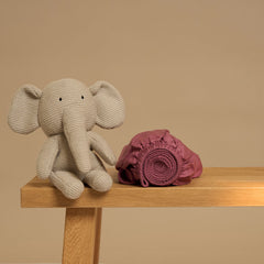 COCO & CICI KIDS TENCEL TWILL HOESLAKEN DUSTY ROSE 70 X 145 X 15 CM