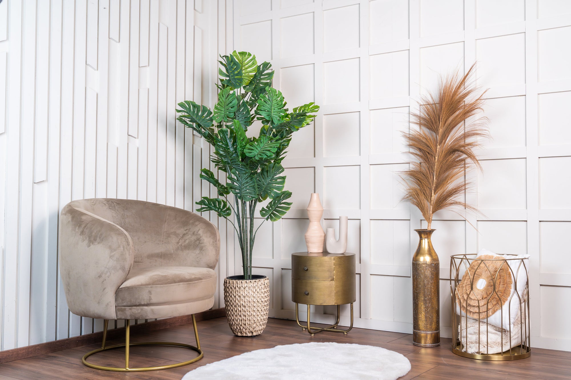 NEVERLEAFS KUNSTPLANT MONSTERA 160 CM TROPISCH