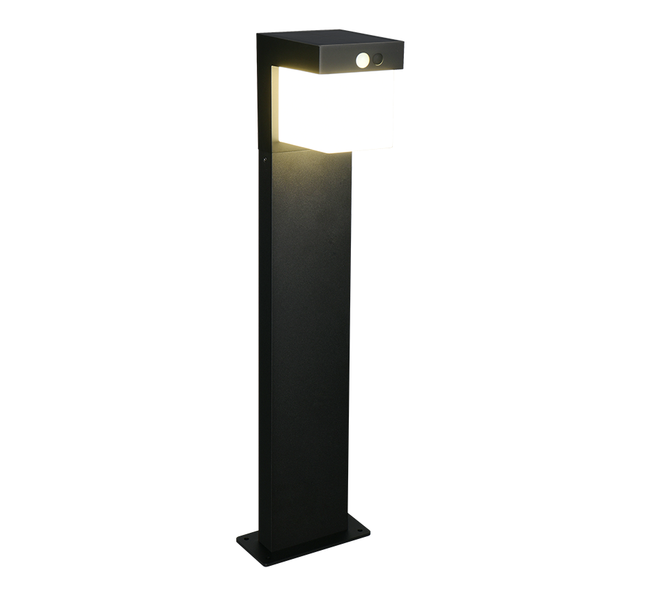 REALITY PADLAMP COLOMBO SOLAR LED OPLAADBAAR MAT ZWART 50 CM