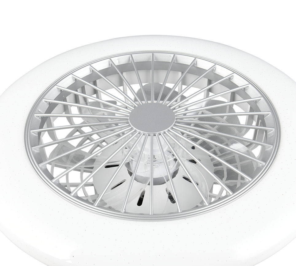 REALITY PLAFONDVENTILATOR STRALSUND LED TITAAN 49 CM