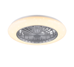 REALITY PLAFONDVENTILATOR STRALSUND LED/RGBW TITAAN 49 CM