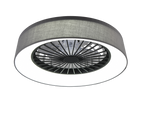 REALITY PLAFONDVENTILATOR FARSUND LED GRIJS 48,5 CM