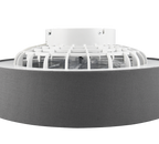 REALITY PLAFONDVENTILATOR FARSUND LED GRIJS 48,5 CM