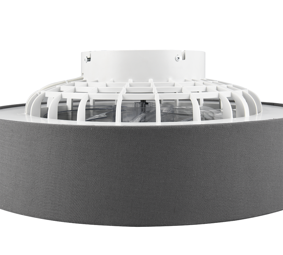 REALITY PLAFONDVENTILATOR FARSUND LED GRIJS 48,5 CM