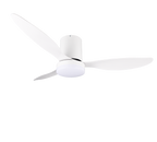 REALITY PLAFONDVENTILATOR GÖTEBORG LED MAT WIT 132 CM