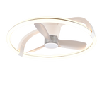 REALITY PLAFONDVENTILATOR STOCKHOLM LED MAT WIT 73,5 CM