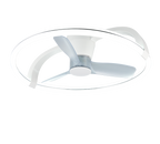 REALITY PLAFONDVENTILATOR STOCKHOLM LED MAT WIT 73,5 CM