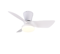 REALITY PLAFONDVENTILATOR RANDERS LED MAT WIT 76 CM