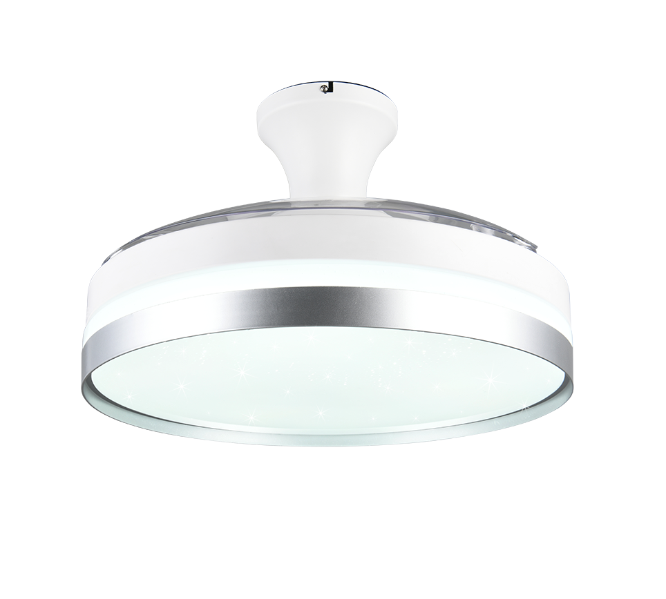 REALITY PLAFONDVENTILATOR LINDBERG LED TITAAN/WIT 100 CM