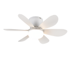 REALITY PLAFONDVENTILATOR LUND LED MAT WIT 53 CM