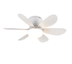 REALITY PLAFONDVENTILATOR LUND LED MAT WIT 53 CM