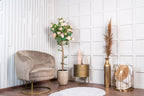 NEVERLEAFS ROZEN KUNSTBOOM 140 CM ZACHTROZE