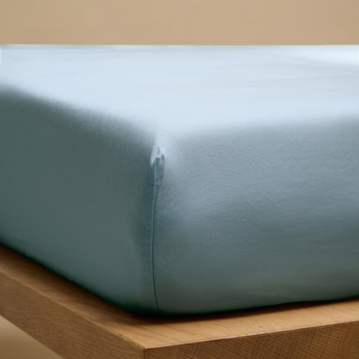 COCO & CICI TENCEL SATEEN HOESLAKEN JEANS BLAUW 140 X 200 X 30 CM