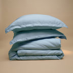 COCO & CICI TENCEL SATEEN DEKBEDOVERTREK JEANS BLAUW QUEEN 200 X 200 CM + 2 KUSSENSLOPEN 60 X 70 CM