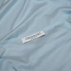 COCO & CICI TENCEL SATEEN KUSSENSLOOP JEANS BLAUW 50 X 60 CM