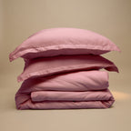 COCO & CICI TENCEL SATEEN DEKBEDOVERTREK MAUVE SINGLE 140 X 220 CM + 1 KUSSENSLOOP 60 X 70 CM