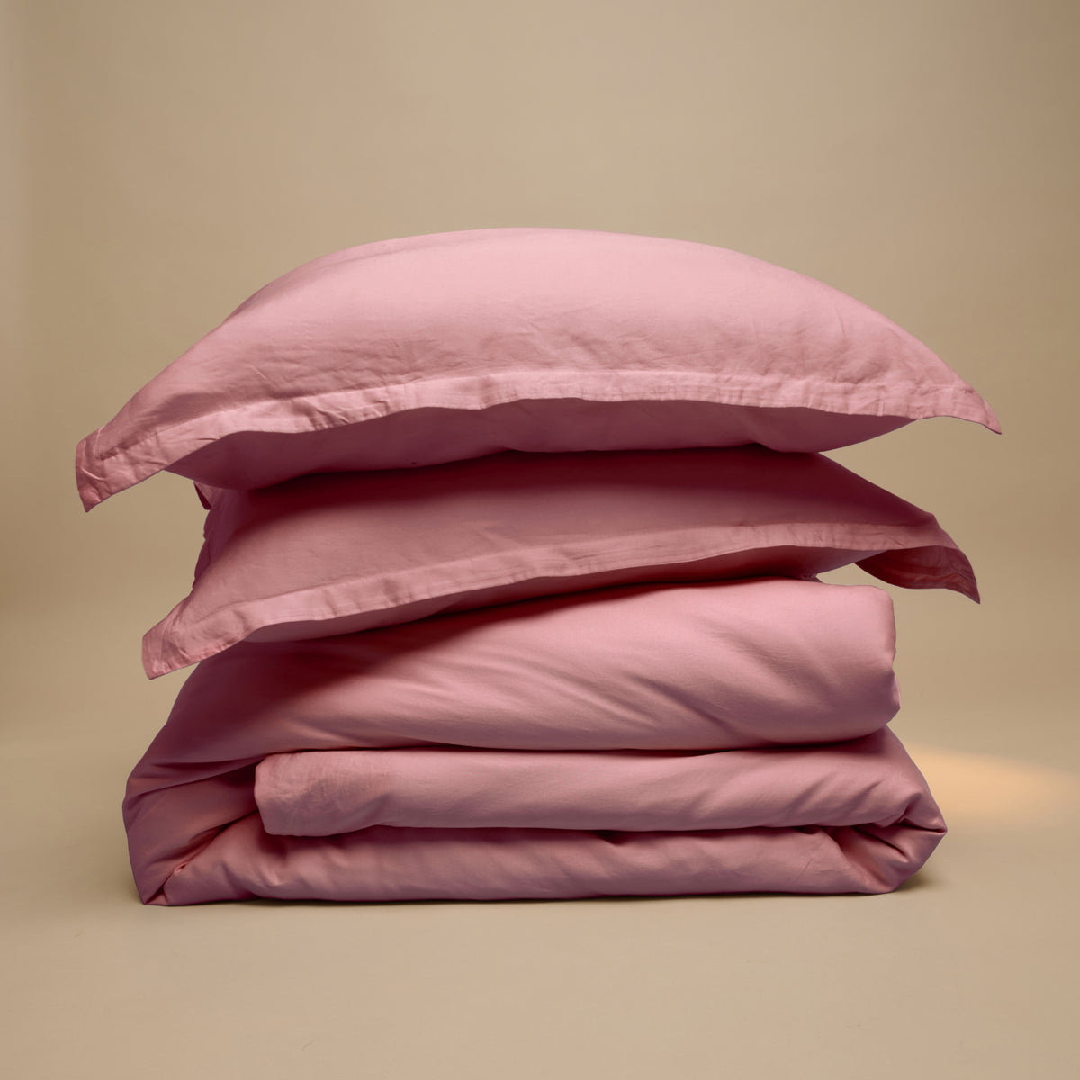COCO & CICI TENCEL SATEEN DEKBEDOVERTREK MAUVE SINGLE 140 X 220 CM + 1 KUSSENSLOOP 60 X 70 CM