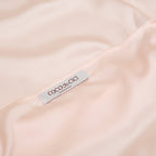 COCO & CICI - TENCEL SATEEN KUSSENSLOOP PERZIK WIT