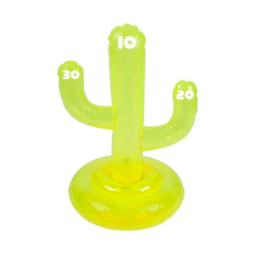 SUNNYLIFE INFLATABLE GAMES RING GOOIEN CACTUS
