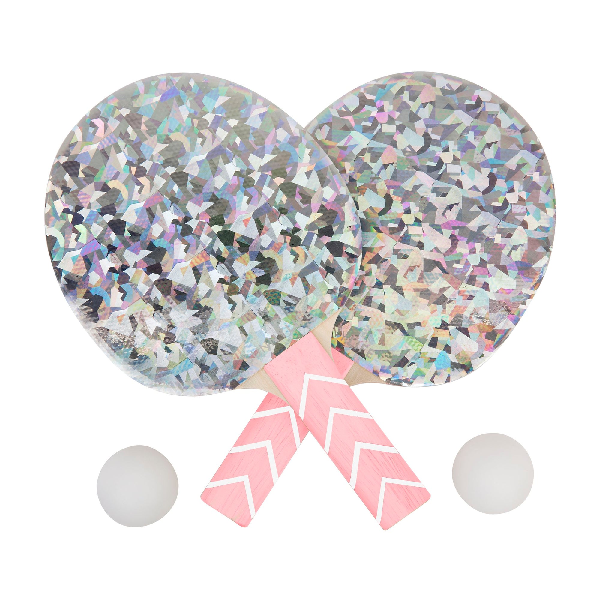 SUNNYLIFE INFLATABLE GAMES TAFELTENNIS SET HOLOGRAPHIC