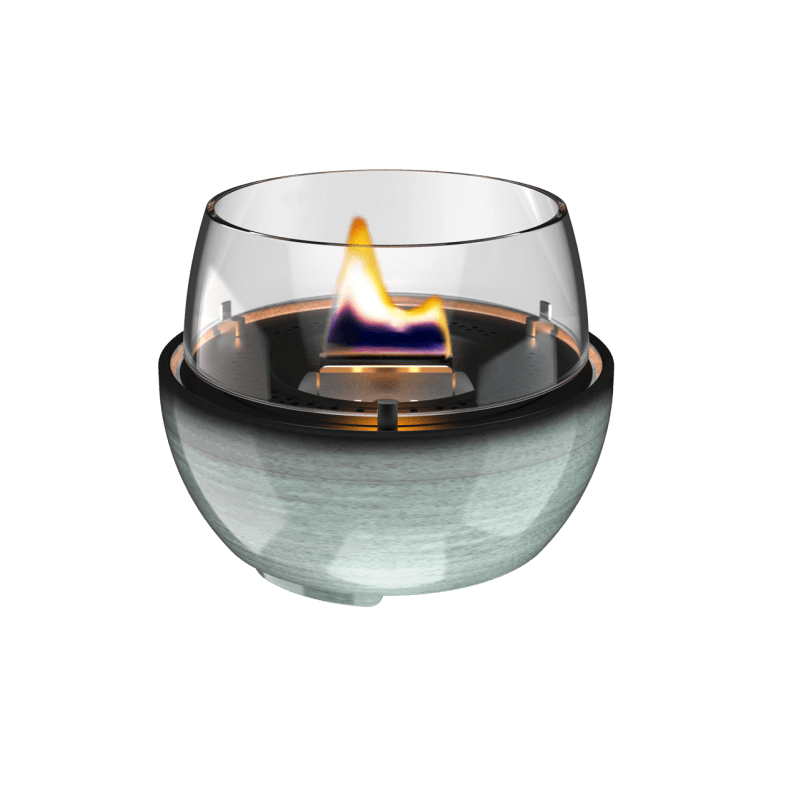 TENDERFLAME TULIP 14 TAFELHAARD PORSELEIN GROEN 50 MM LONT