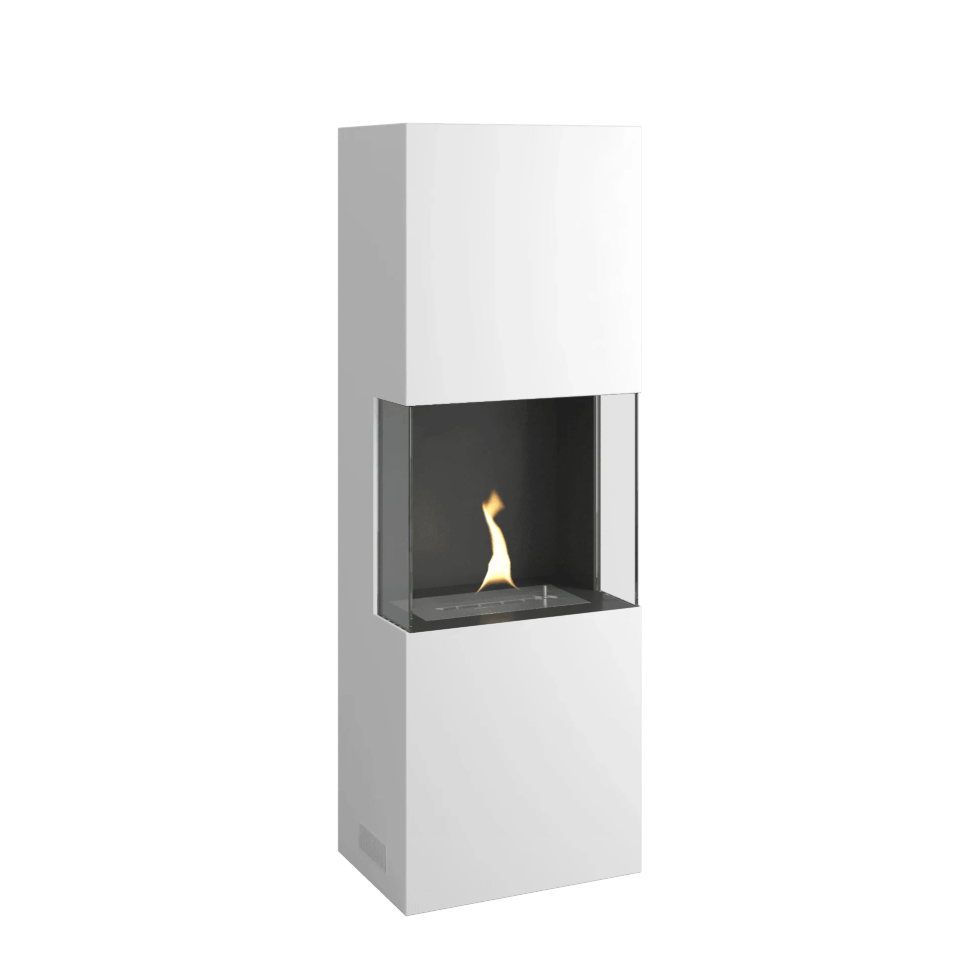 TENDERFLAME INDIE FREESTANDING VUURHAARD WIT 2000 W