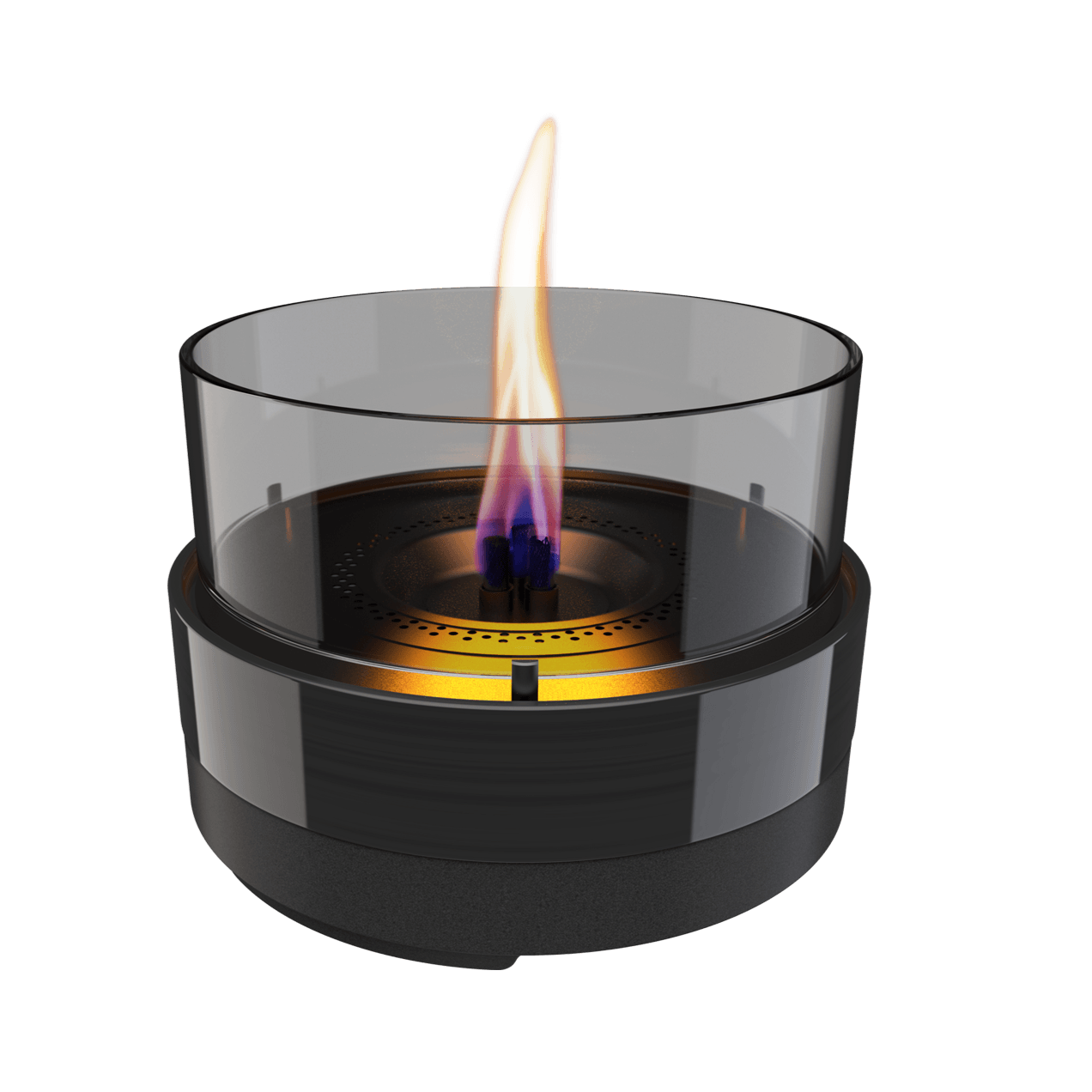TENDERFLAME ROSIE 18 TAFELHAARD KERAMIEK/ROOKGLAS 19,7 X 19,7 X 13,8 CM
