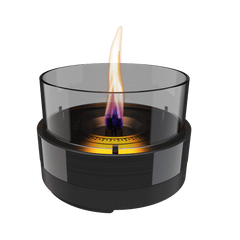 TENDERFLAME ROSIE 18 TAFELHAARD KERAMIEK/ROOKGLAS 19,7 X 19,7 X 13,8 CM