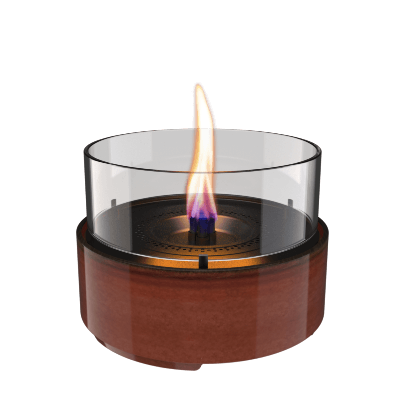 TENDERFLAME CAFÉ 18 TAFELHAARD PORSELEIN AMBER Ø18 CM