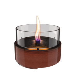 TENDERFLAME CAFÉ 18 TAFELHAARD PORSELEIN AMBER Ø18 CM