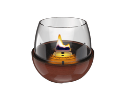 TENDERFLAME TULIP 18 TAFELBRANDER REACTIEF PORSELEIN AMBER 50 MM