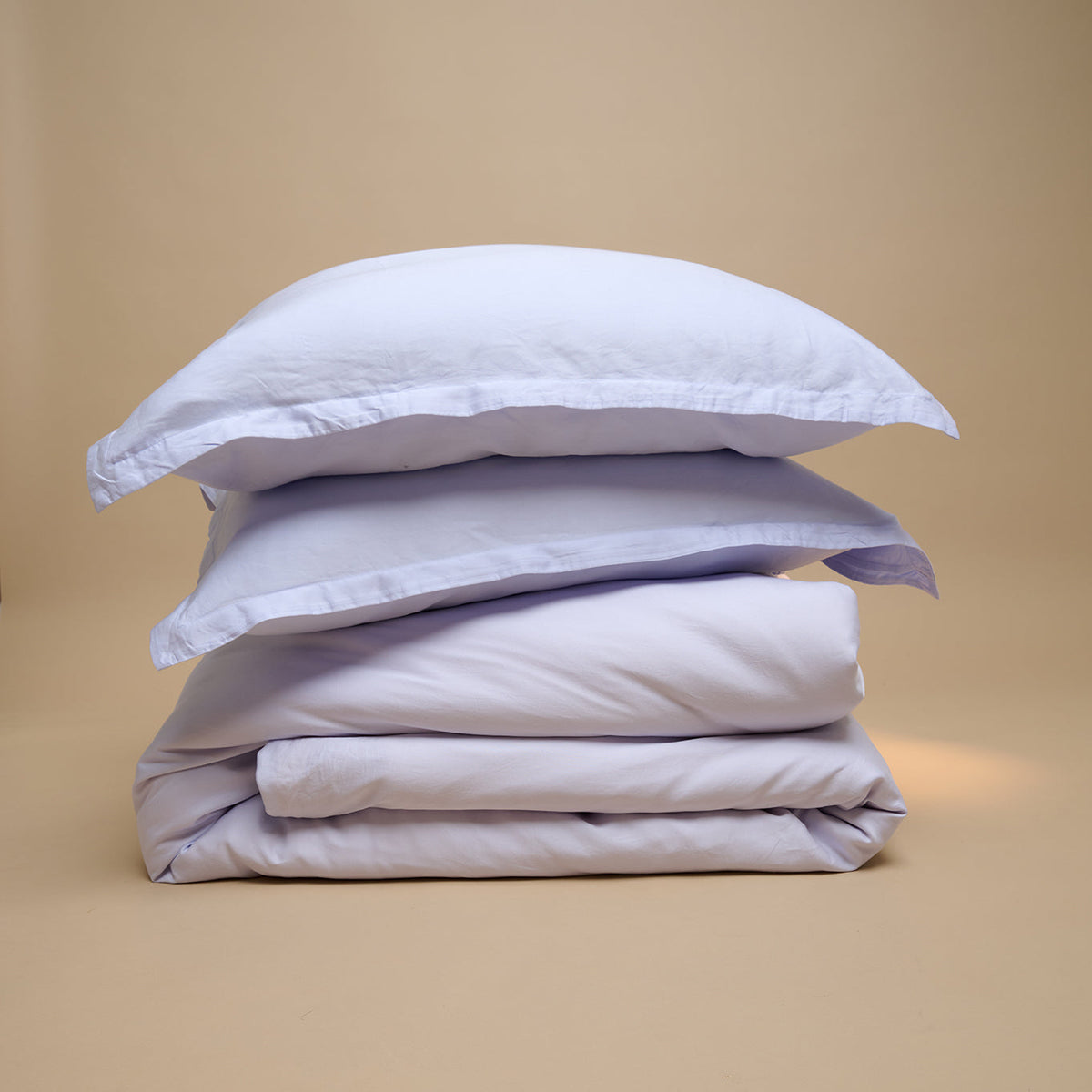 COCO & CICI TENCEL TWILL DEKBEDOVERTREK LAVENDELBLAUW LITS JUMEAUX 240 X 220 CM + 2 KUSSENSLOPEN 60 X 70 CM