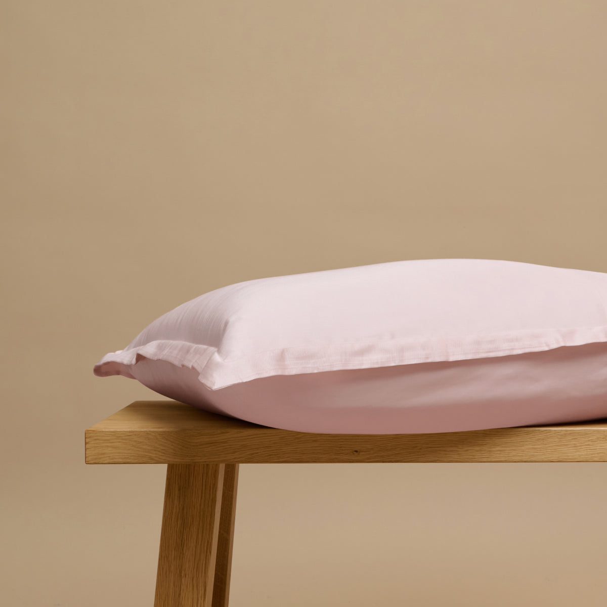 TENCEL™ Twill Kussensloop Lichtroze 60x70
