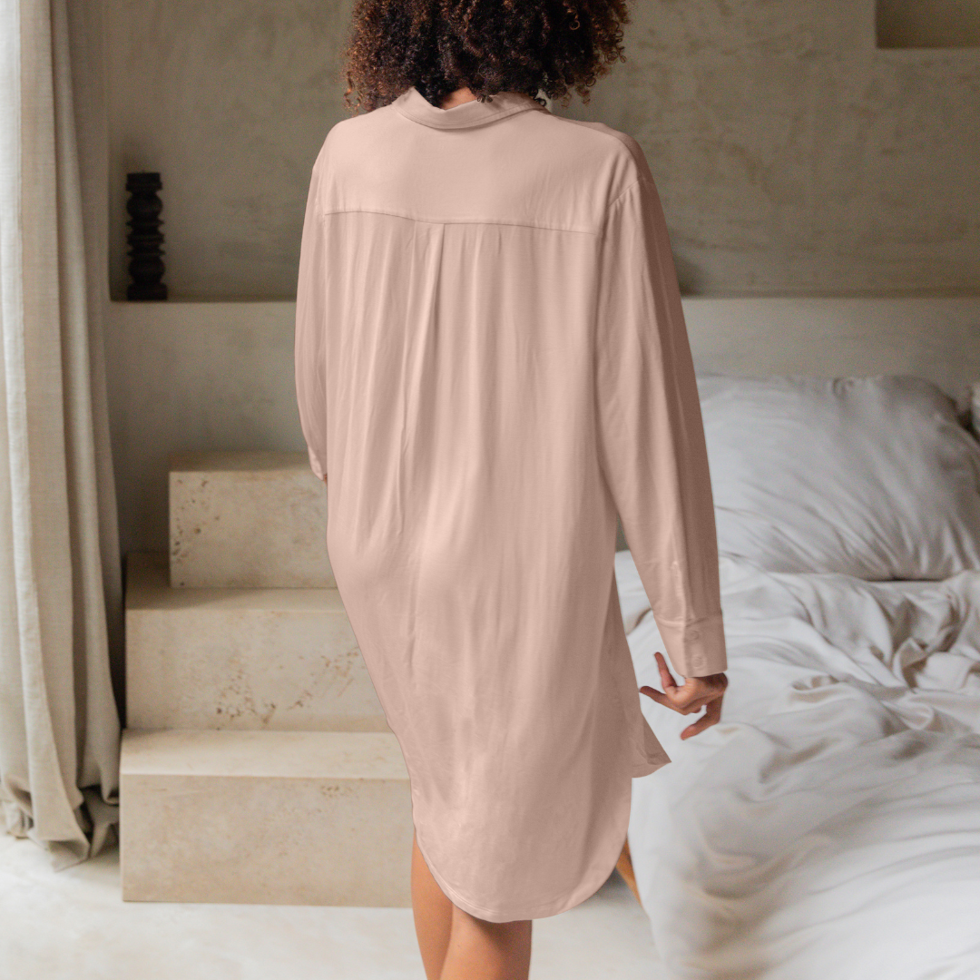 COCO & CICI TENCEL™ NACHTHEMD POWDER PEACH S